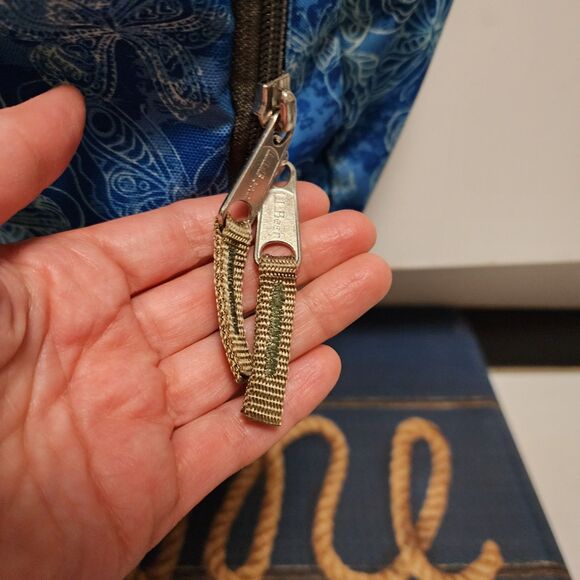 LL Bean Deluxe Backpack Book Bag Backpack Butterflies Reflective Camp School - Picture 5 of 16